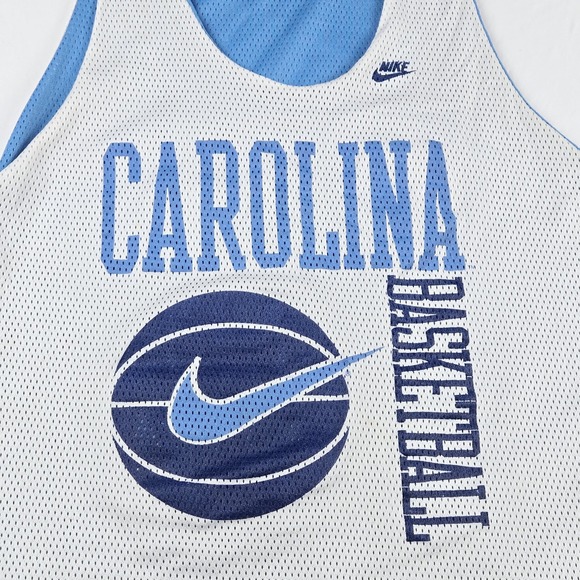 Vintage Nike UNC North Carolina Tar Heels Basketball Practice Reverse Jersey 2XL - Picture 9 of 9